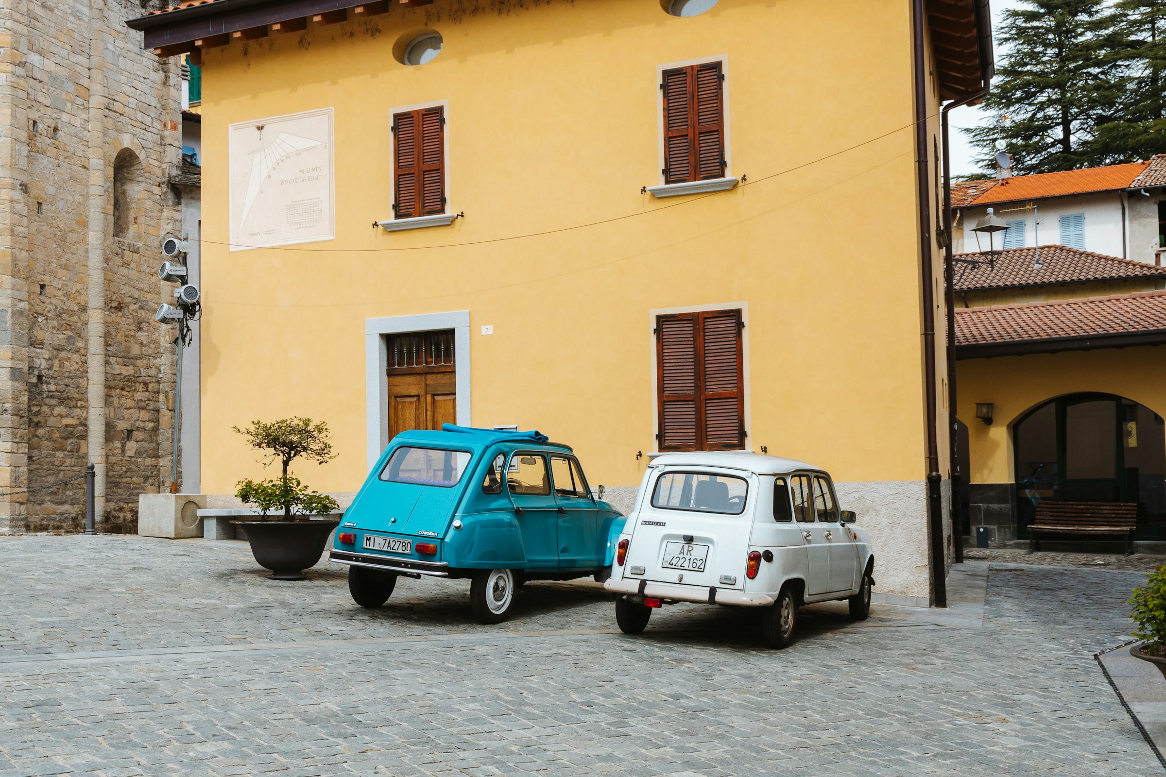 A quiet, charming street in a European small town, symbolizing authentic travel.